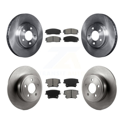 [Avant + Arrière] Kit de Disque et plaquette (semi-métallique) de frein pour Dodge Charger Chrysler 300 Challenger Magnum K8S-100985