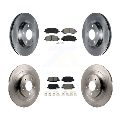 [Avant + Arrière] Kit de Disque et plaquette (semi-métallique) de frein pour Mitsubishi Outlander Sport RVR K8S-101000