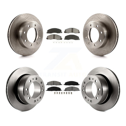 [Avant + Arrière] Kit de Disque et plaquette (semi-métallique) de frein pour Ram 2500 3500 1500 Dodge K8S-101006