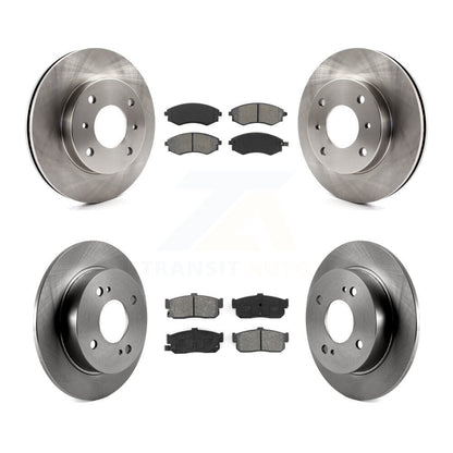 [Avant + Arrière] Kit de Disque et plaquette (semi-métallique) de frein pour INFINITI G20 K8S-101023