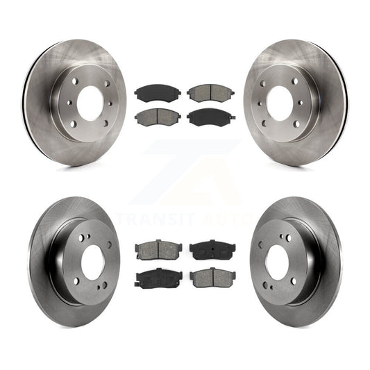 [Avant + Arrière] Kit de Disque et plaquette (semi-métallique) de frein pour INFINITI G20 K8S-101023
