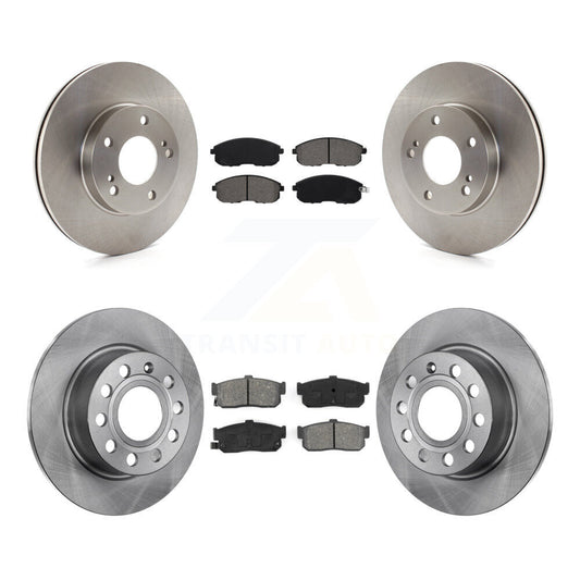 [Avant + Arrière] Kit de Disque et plaquette (semi-métallique) de frein pour Nissan Maxima INFINITI I30 K8S-101024
