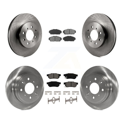 [Avant + Arrière] Kit de Disque et plaquette (semi-métallique) de frein pour Acura Integra Honda Civic K8S-101028