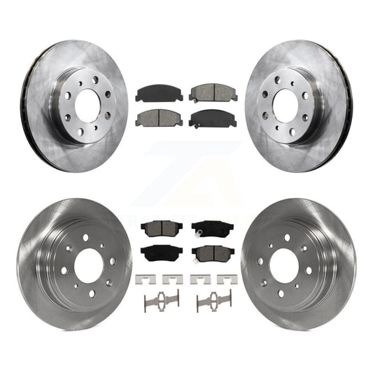 [Avant + Arrière] Kit de Disque et plaquette (semi-métallique) de frein pour Honda Civic del Sol K8S-101031