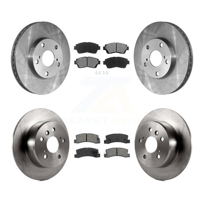 [Avant + Arrière] Kit de Disque et plaquette (semi-métallique) de frein pour Toyota Camry Lexus ES300 K8S-101039