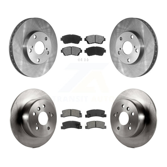 [Avant + Arrière] Kit de Disque et plaquette (semi-métallique) de frein pour Toyota Camry Lexus ES300 K8S-101039