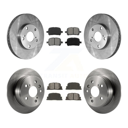 [Avant + Arrière] Kit de Disque et plaquette (semi-métallique) de frein pour Toyota Camry Lexus ES300 K8S-101043