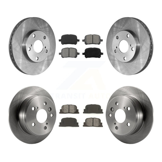 [Avant + Arrière] Kit de Disque et plaquette (semi-métallique) de frein pour Toyota Camry Lexus ES300 K8S-101043