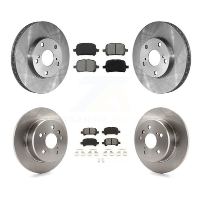 [Avant + Arrière] Kit de Disque et plaquette (semi-métallique) de frein pour 2000-2004 Toyota Avalon K8S-101045
