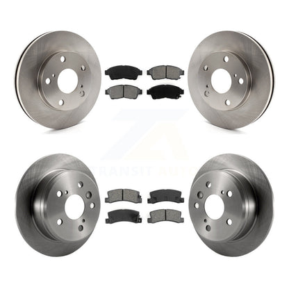 [Avant + Arrière] Kit de Disque et plaquette (semi-métallique) de frein pour Toyota Camry K8S-101048