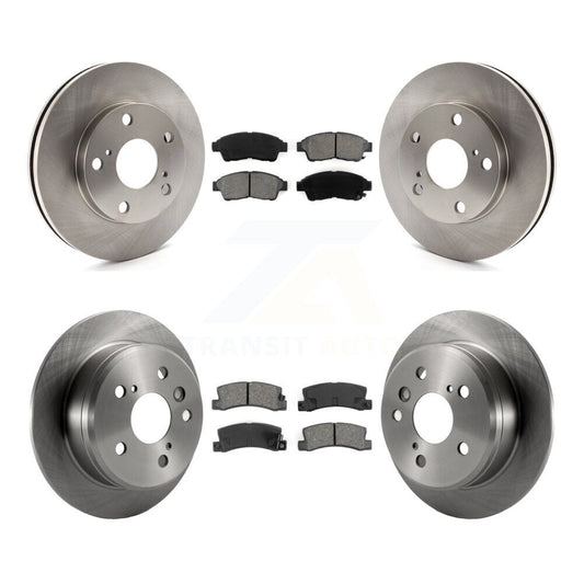[Avant + Arrière] Kit de Disque et plaquette (semi-métallique) de frein pour Toyota Camry K8S-101048