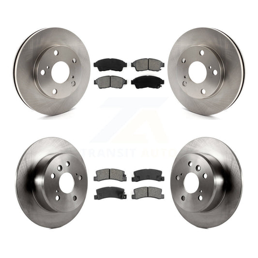 [Avant + Arrière] Kit de Disque et plaquette (semi-métallique) de frein pour Toyota Camry K8S-101049