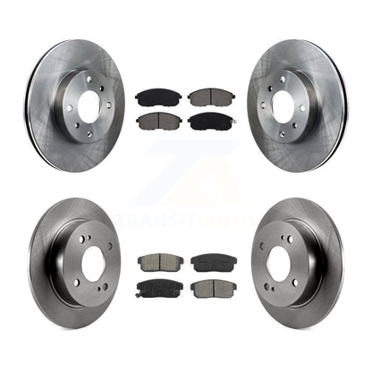 [Avant + Arrière] Kit de Disque et plaquette (semi-métallique) de frein pour Nissan Sentra INFINITI G20 K8S-101055