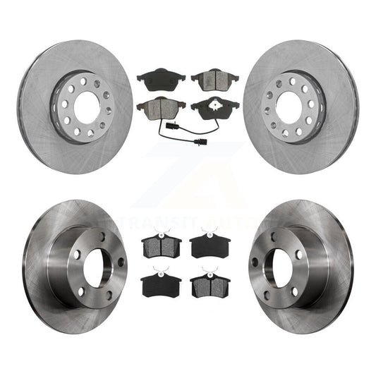 [Avant + Arrière] Kit de Disque et plaquette (semi-métallique) de frein pour Volkswagen Passat K8S-101058