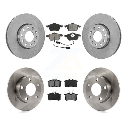 [Avant + Arrière] Kit de Disque et plaquette (semi-métallique) de frein pour Volkswagen Passat Audi A4 K8S-101062