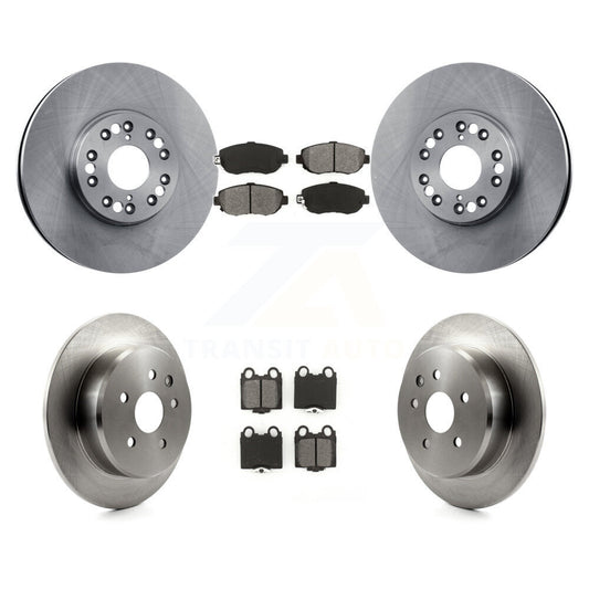 [Avant + Arrière] Kit de Disque et plaquette (semi-métallique) de frein pour Lexus GS300 SC430 IS300 GS400 GS430 K8S-101066
