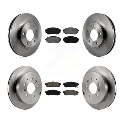 [Avant + Arrière] Kit de Disque et plaquette (semi-métallique) de frein pour 2004-2006 Mazda MPV K8S-101067