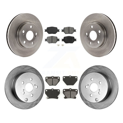 [Avant + Arrière] Kit de Disque et plaquette (semi-métallique) de frein pour 2001 Toyota Celica GT K8S-101068