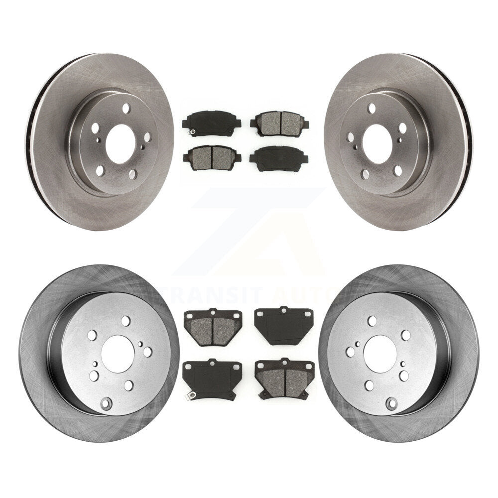 [Avant + Arrière] Kit de Disque et plaquette (semi-métallique) de frein pour 2000 Toyota Celica GT K8S-101069