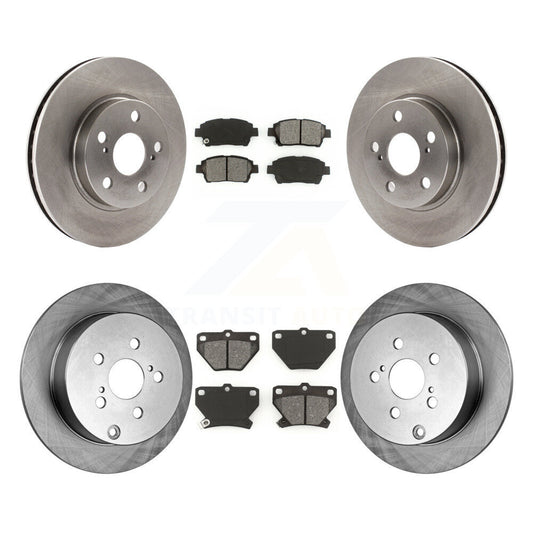 [Avant + Arrière] Kit de Disque et plaquette (semi-métallique) de frein pour 2000 Toyota Celica GT K8S-101069
