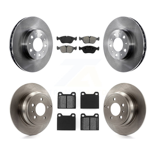 [Avant + Arrière] Kit de Disque et plaquette (semi-métallique) de frein pour Volvo V70 C70 K8S-101070