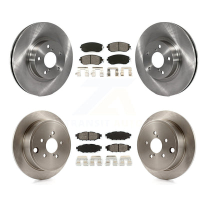 [Avant + Arrière] Kit de Disque et plaquette (semi-métallique) de frein pour 2011 Subaru Impreza Outback Sport 2.5i Premium K8S-101071