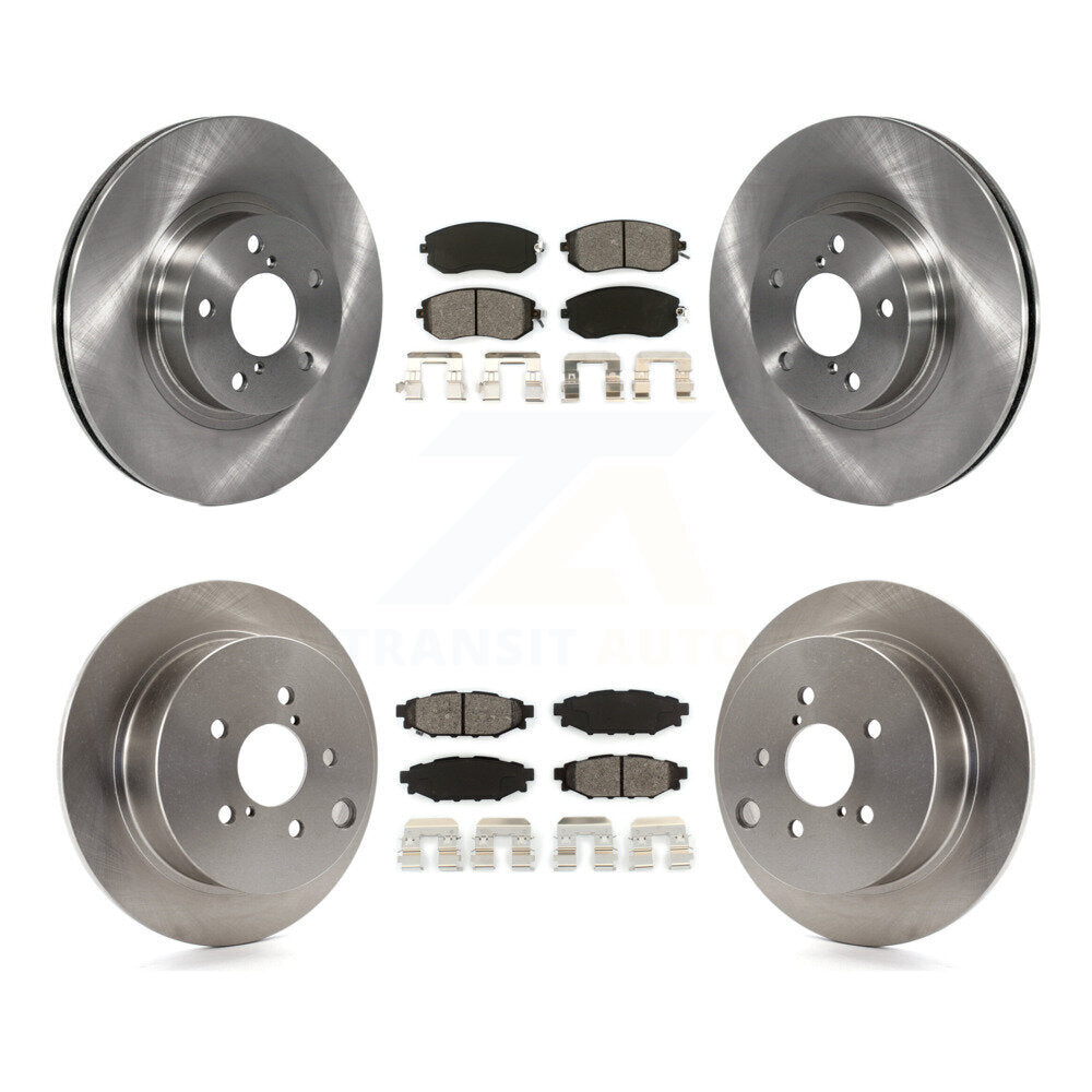 [Avant + Arrière] Kit de Disque et plaquette (semi-métallique) de frein pour Subaru Impreza K8S-101072