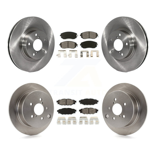 [Avant + Arrière] Kit de Disque et plaquette (semi-métallique) de frein pour Subaru Impreza K8S-101072