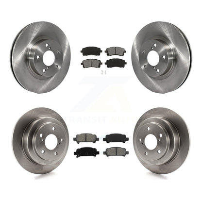 [Avant + Arrière] Kit de Disque et plaquette (semi-métallique) de frein pour Subaru Forester Impreza K8S-101075