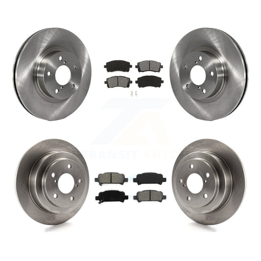 [Avant + Arrière] Kit de Disque et plaquette (semi-métallique) de frein pour Subaru Forester Impreza K8S-101075