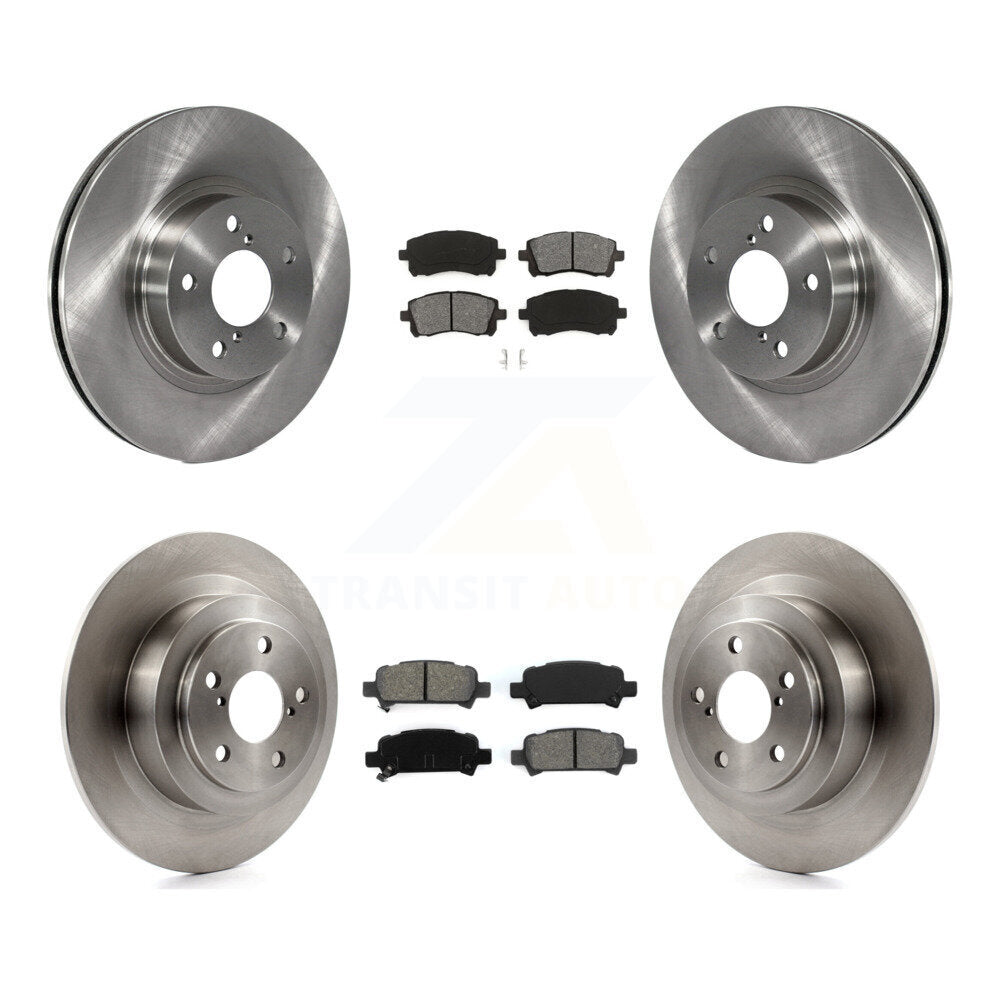 [Avant + Arrière] Kit de Disque et plaquette (semi-métallique) de frein pour Subaru Outback Legacy K8S-101076