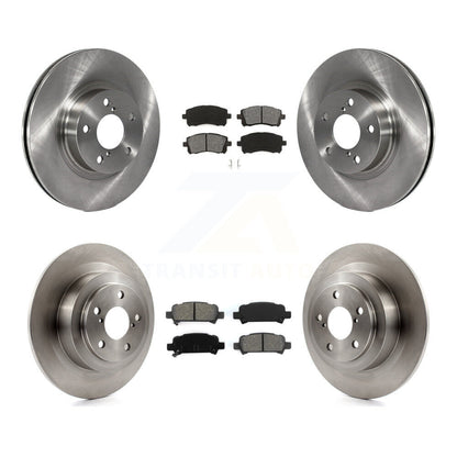 [Avant + Arrière] Kit de Disque et plaquette (semi-métallique) de frein pour Subaru Outback Legacy K8S-101076