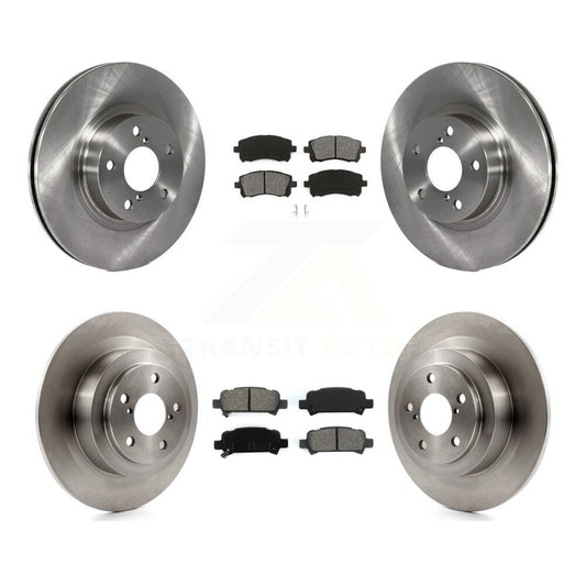 [Avant + Arrière] Kit de Disque et plaquette (semi-métallique) de frein pour Subaru Outback Legacy K8S-101076