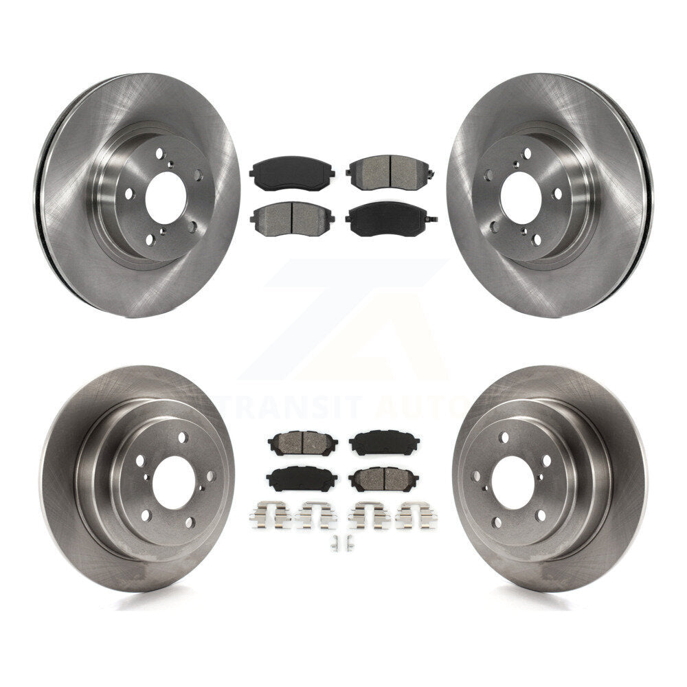 [Avant + Arrière] Kit de Disque et plaquette (semi-métallique) de frein pour Subaru Impreza Saab 9-2X K8S-101077