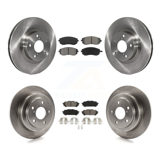 [Avant + Arrière] Kit de Disque et plaquette (semi-métallique) de frein pour Subaru Impreza Saab 9-2X K8S-101077
