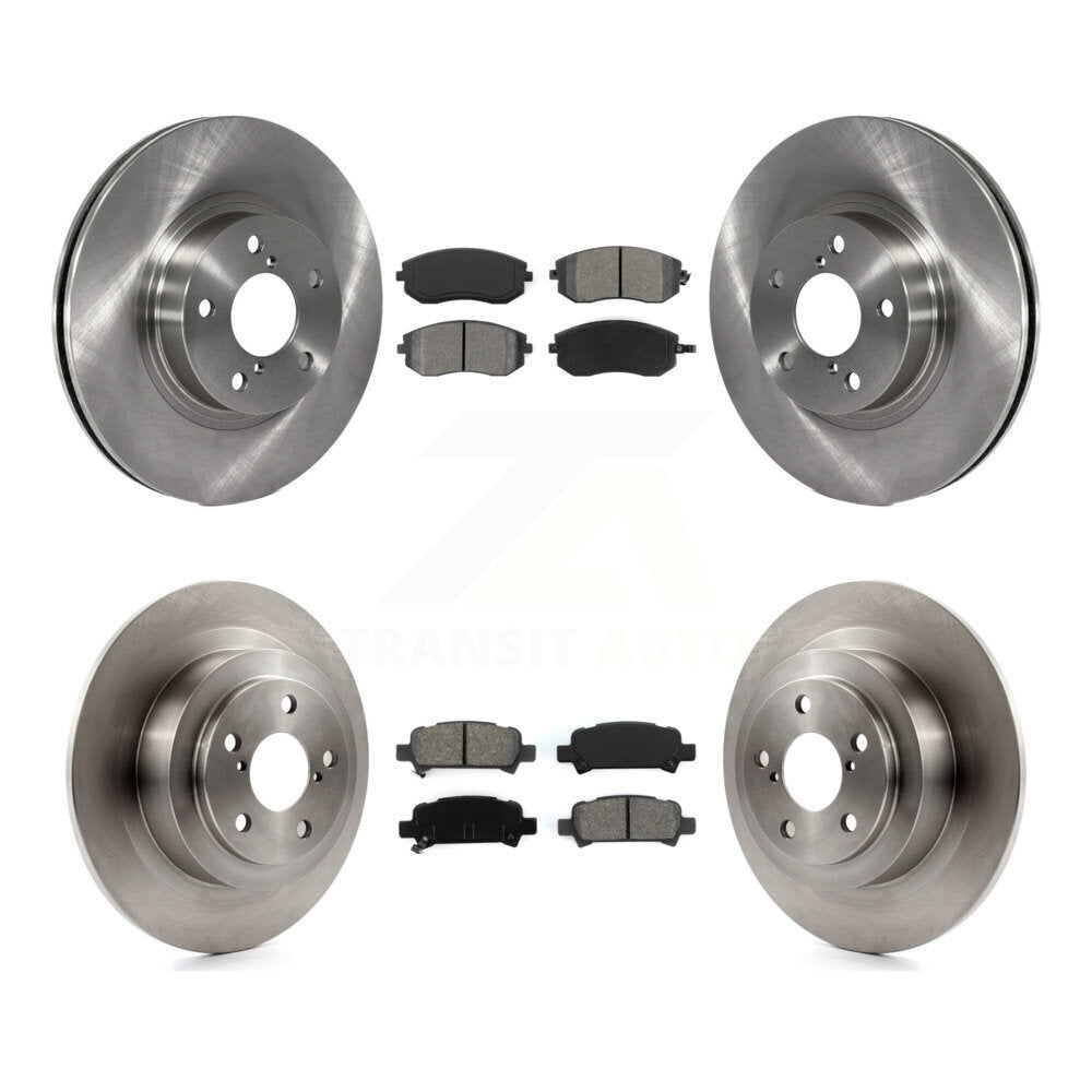 [Avant + Arrière] Kit de Disque et plaquette (semi-métallique) de frein pour Subaru Legacy K8S-101079