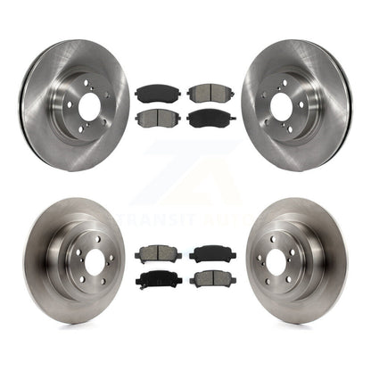 [Avant + Arrière] Kit de Disque et plaquette (semi-métallique) de frein pour Subaru Legacy K8S-101079