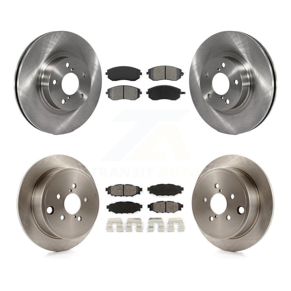[Avant + Arrière] Kit de Disque et plaquette (semi-métallique) de frein pour Subaru Impreza K8S-101081