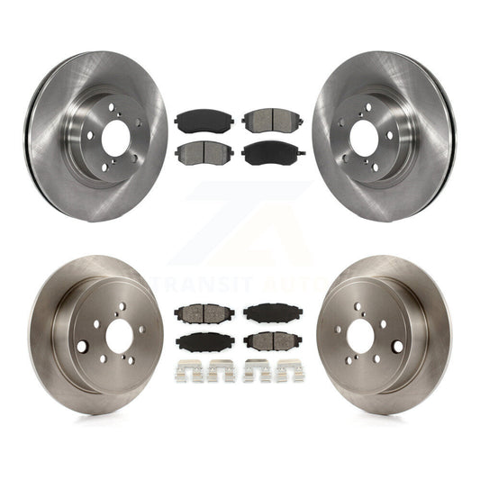[Avant + Arrière] Kit de Disque et plaquette (semi-métallique) de frein pour Subaru Impreza K8S-101081
