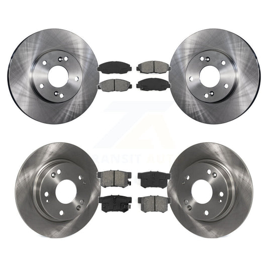 [Avant + Arrière] Kit de Disque et plaquette (semi-métallique) de frein pour 2014-2015 Honda Civic Touring K8S-101085