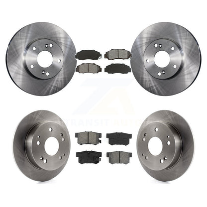 [Avant + Arrière] Kit de Disque et plaquette (semi-métallique) de frein pour 1998-2002 Honda Accord 3.0L K8S-101086
