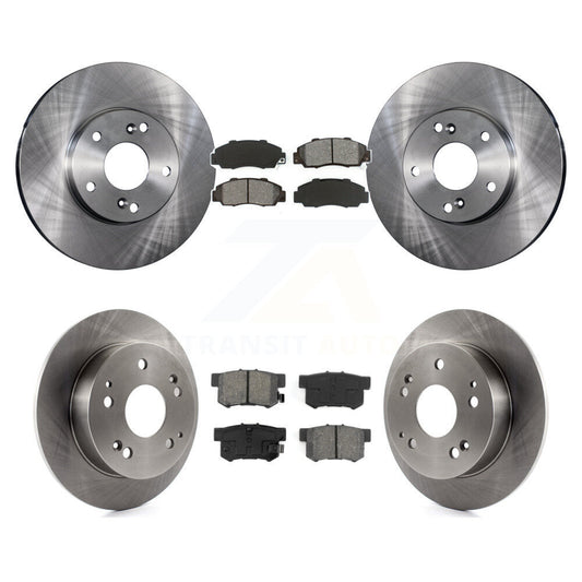 [Avant + Arrière] Kit de Disque et plaquette (semi-métallique) de frein pour 1998-2002 Honda Accord 3.0L K8S-101086
