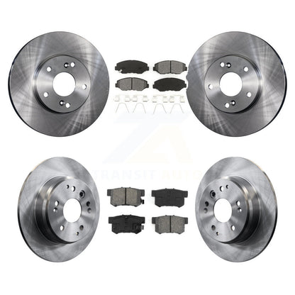 [Avant + Arrière] Kit de Disque et plaquette (semi-métallique) de frein pour 2003-2011 Honda Element K8S-101089