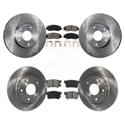 [Avant + Arrière] Kit de Disque et plaquette (semi-métallique) de frein pour Acura CSX K8S-101094