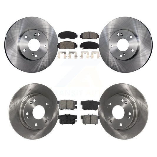 [Avant + Arrière] Kit de Disque et plaquette (semi-métallique) de frein pour Acura CSX K8S-101094