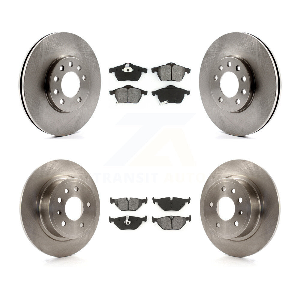 [Avant + Arrière] Kit de Disque et plaquette (semi-métallique) de frein pour Saab 9-5 K8S-101096