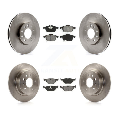 [Avant + Arrière] Kit de Disque et plaquette (semi-métallique) de frein pour Saab 9-5 K8S-101096