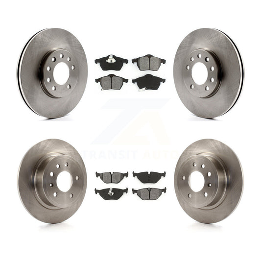 [Avant + Arrière] Kit de Disque et plaquette (semi-métallique) de frein pour Saab 9-5 K8S-101096