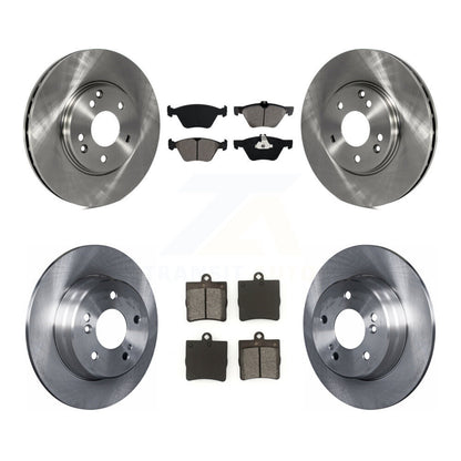 [Avant + Arrière] Kit de Disque et plaquette (semi-métallique) de frein pour Chrysler Crossfire Mercedes-Benz SLK320 K8S-101098