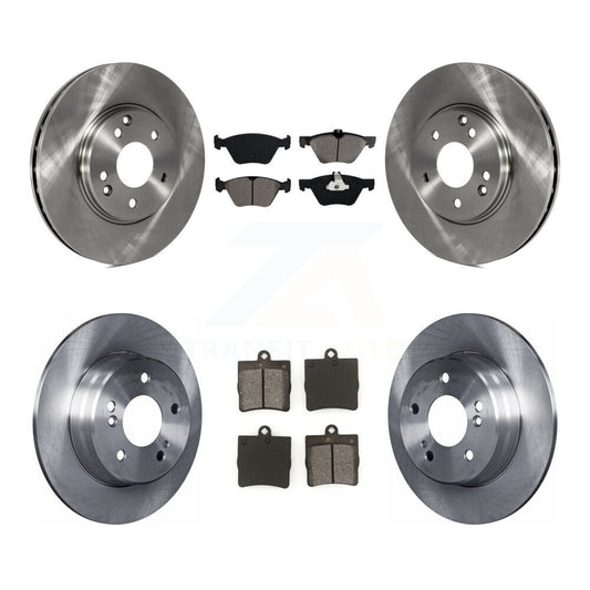 [Avant + Arrière] Kit de Disque et plaquette (semi-métallique) de frein pour Chrysler Crossfire Mercedes-Benz SLK320 K8S-101098